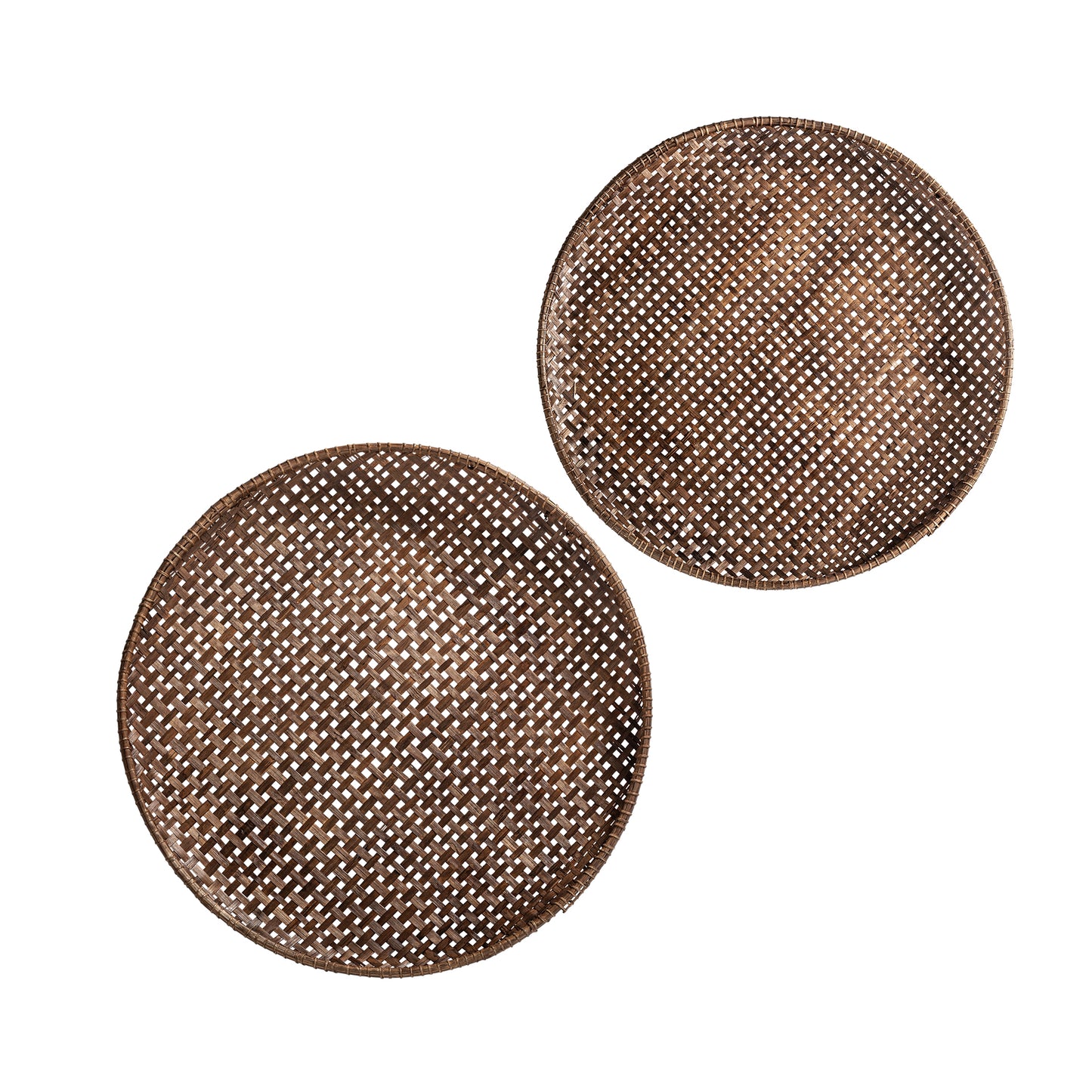 Kresim Decoratieve Schaal Set van 2 90x90x6 cm