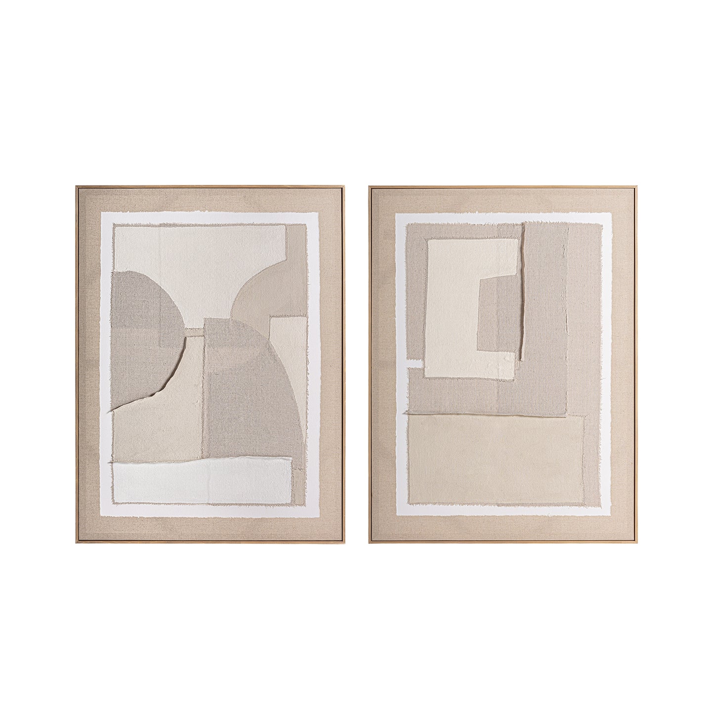 Daray Wandkunst Set van 2 90x5x120 cm