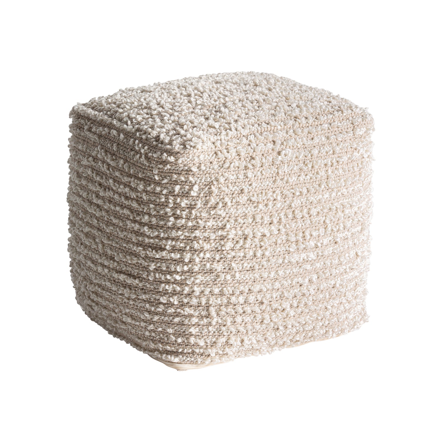 Aleph Poef Grijs 45x45x42 cm