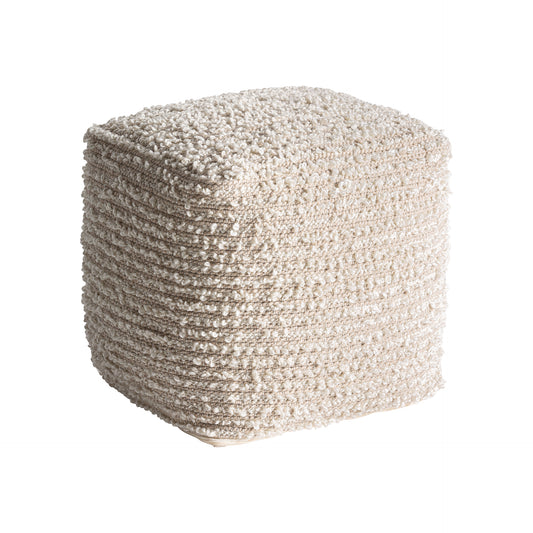 Aleph Poef Grijs 45x45x42 cm