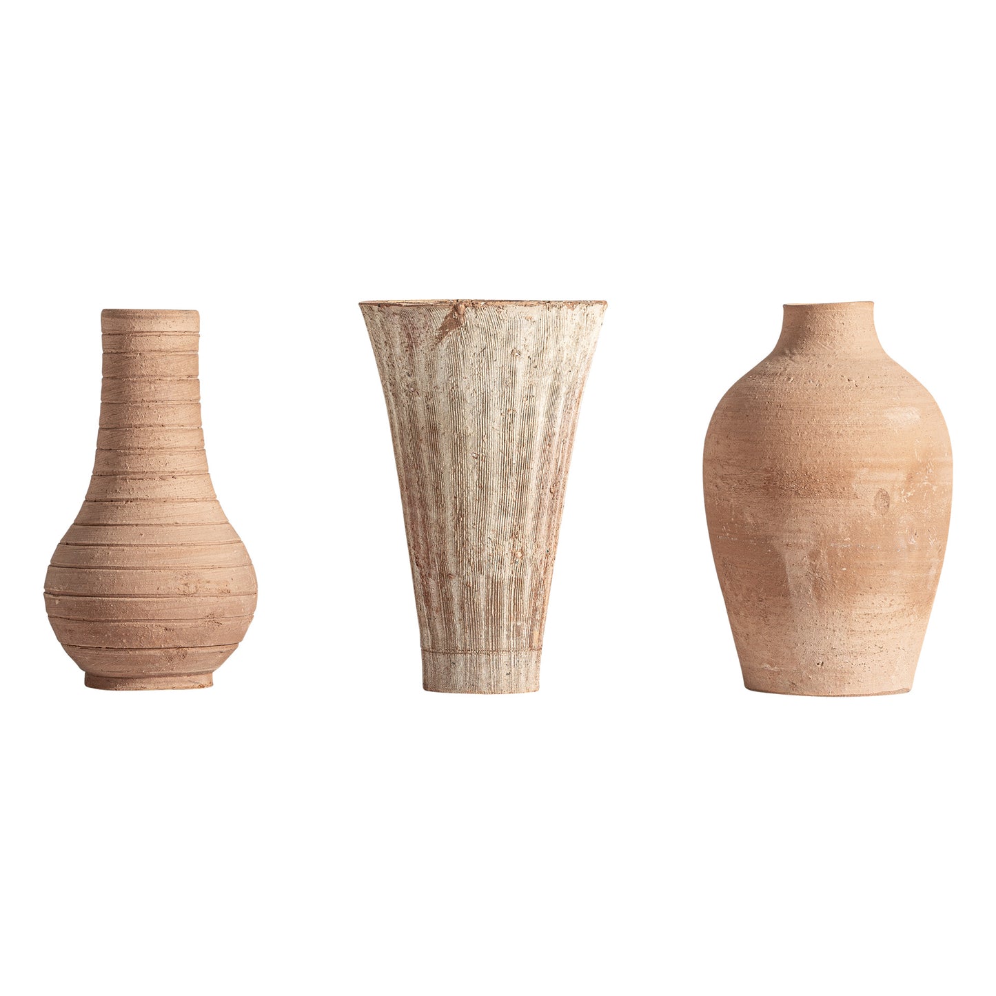 Iasy Vaas Set van 3 Stuks 14x14x25 cm