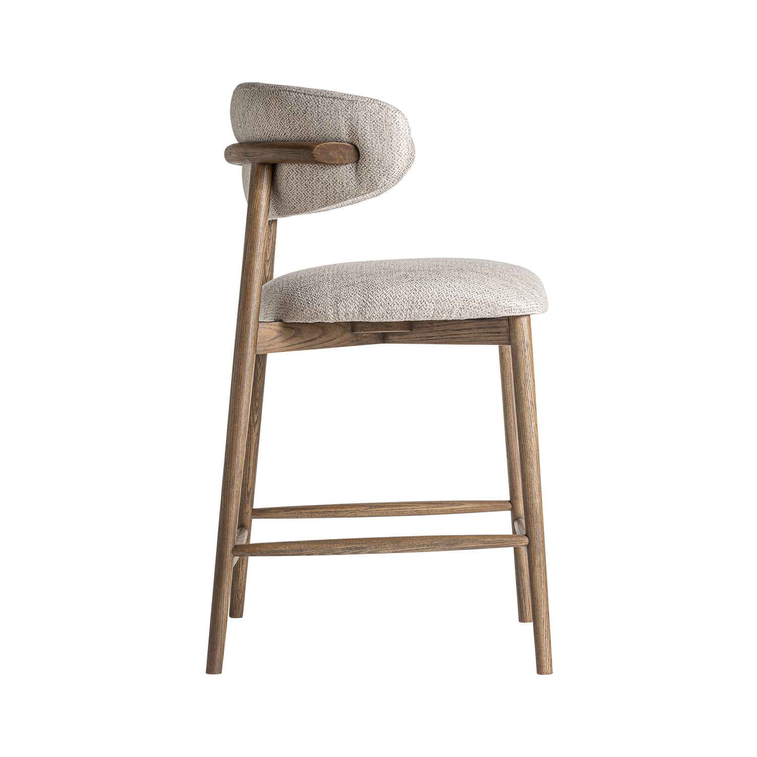 Erlec Barkruk Koloniale Stijl S.ERLEC 58x56x95 cm