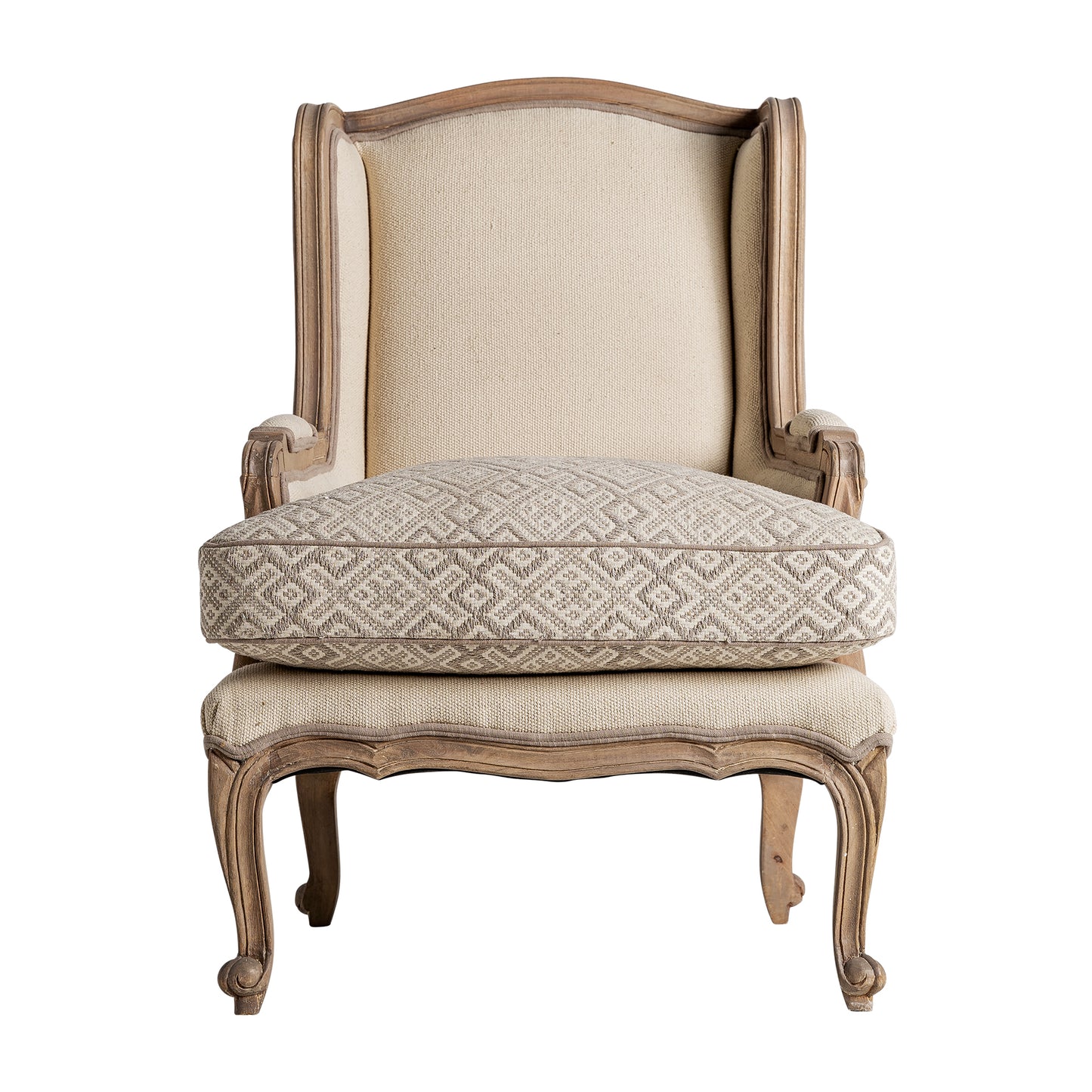 Tulle Koloniale Fauteuil 70x80x102 cm