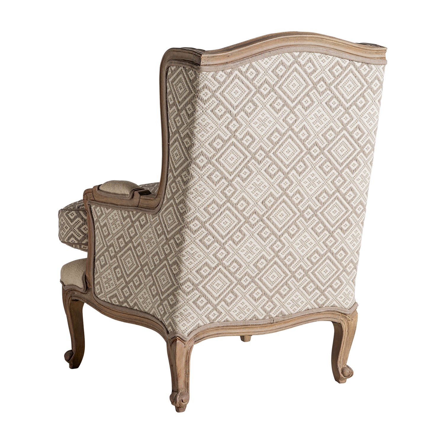 Tulle Koloniale Fauteuil 70x80x102 cm