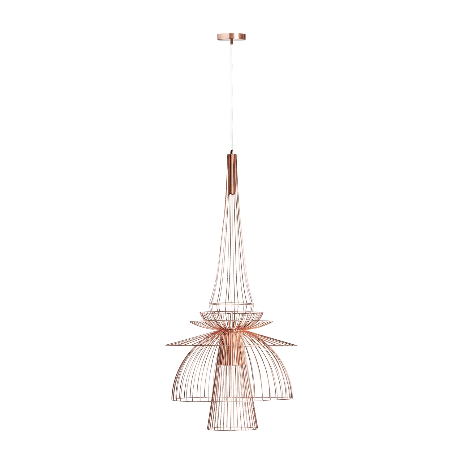 Obel Plafondlamp Art Deco 70x70x145 cm