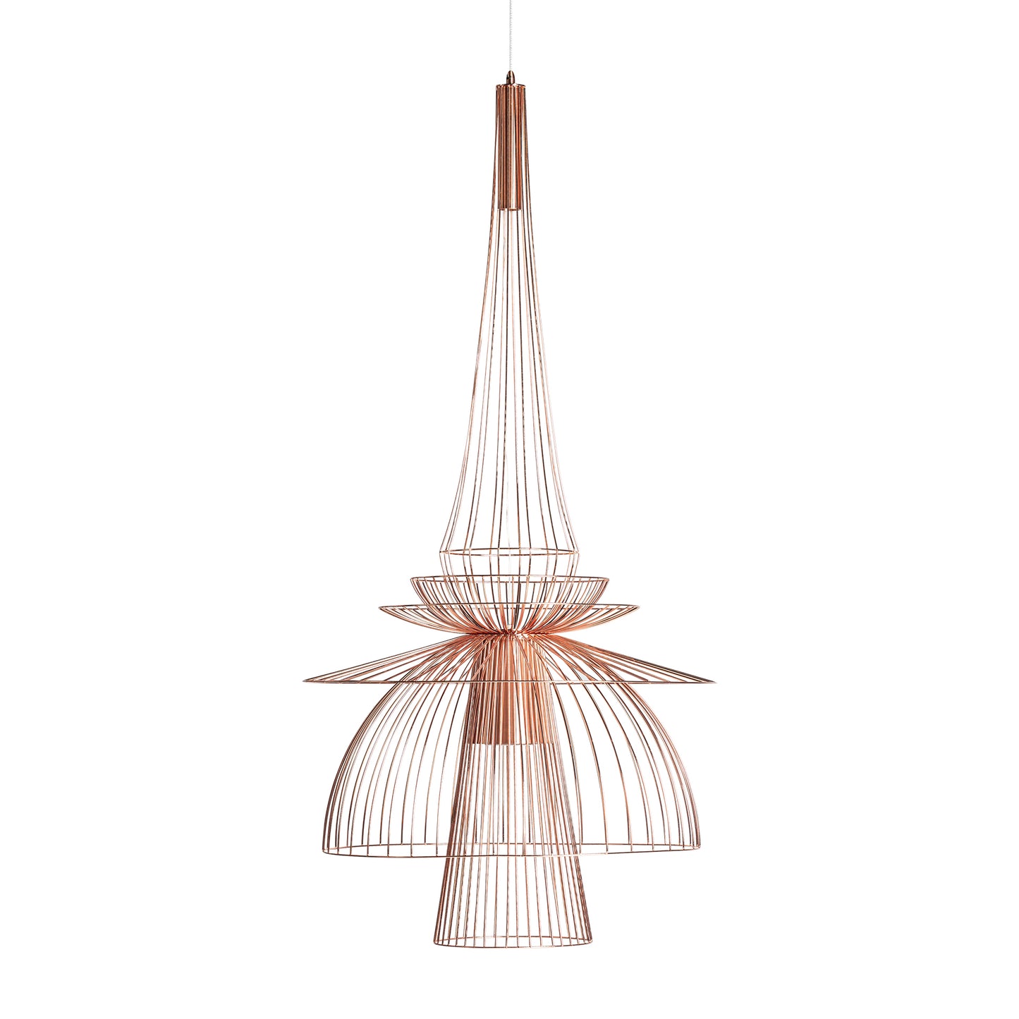 Obel Plafondlamp Art Deco 70x70x145 cm