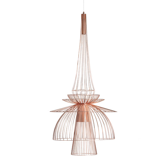 Obel Plafondlamp Art Deco 70x70x145 cm