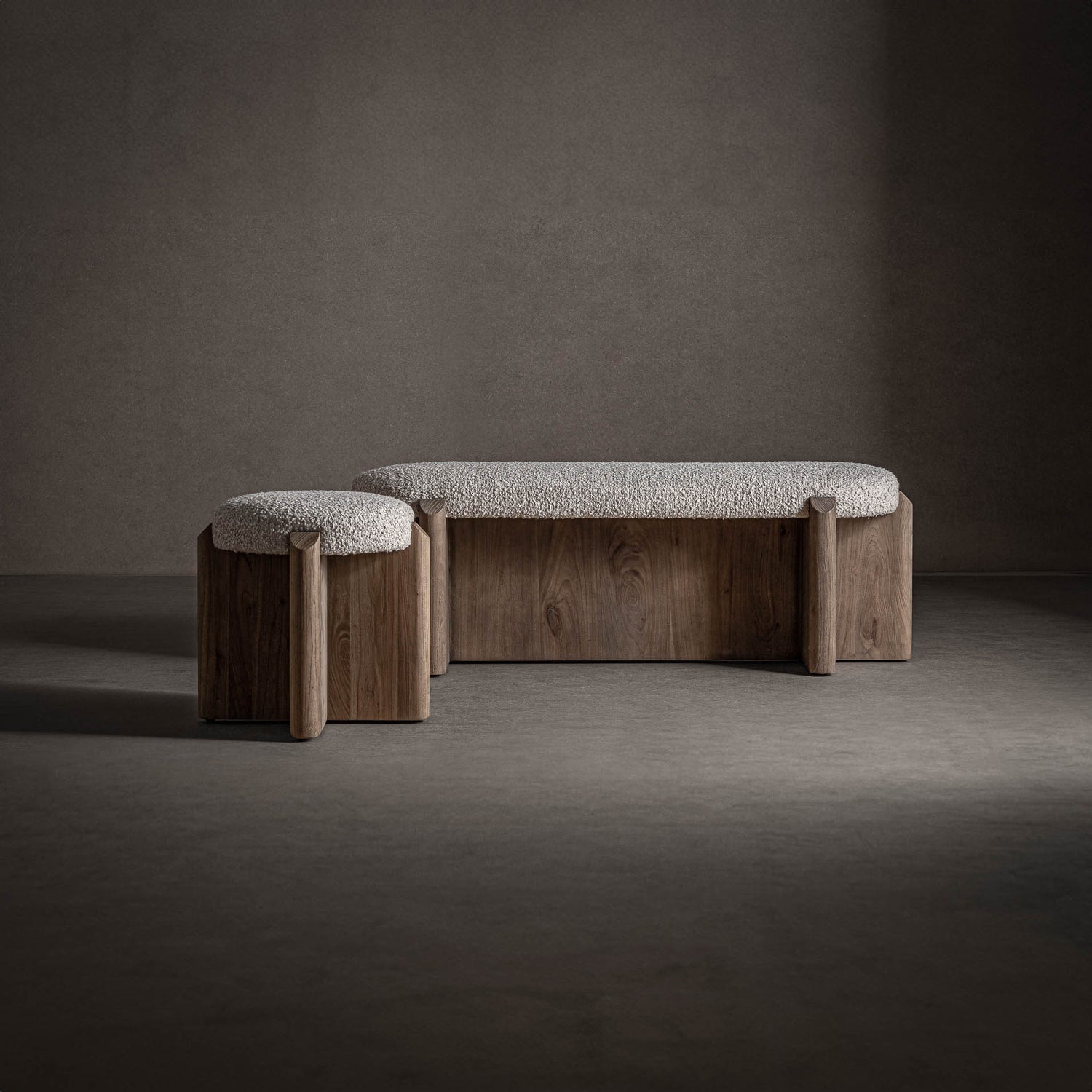 Jacquard Voeteneinde 142x52x47 cm
