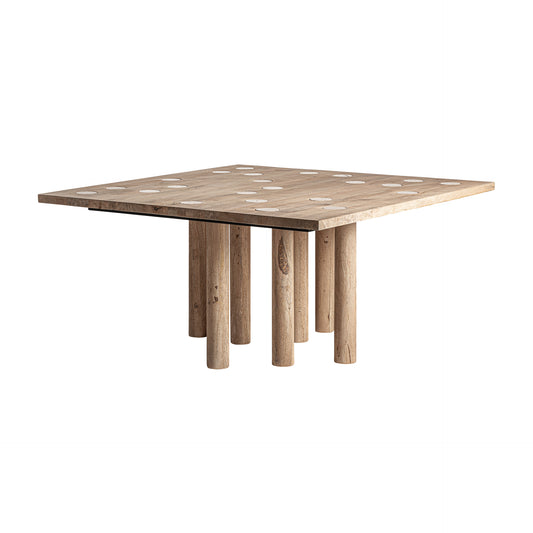Jacquard Eettafel S.Jacquard 150x150x75 cm