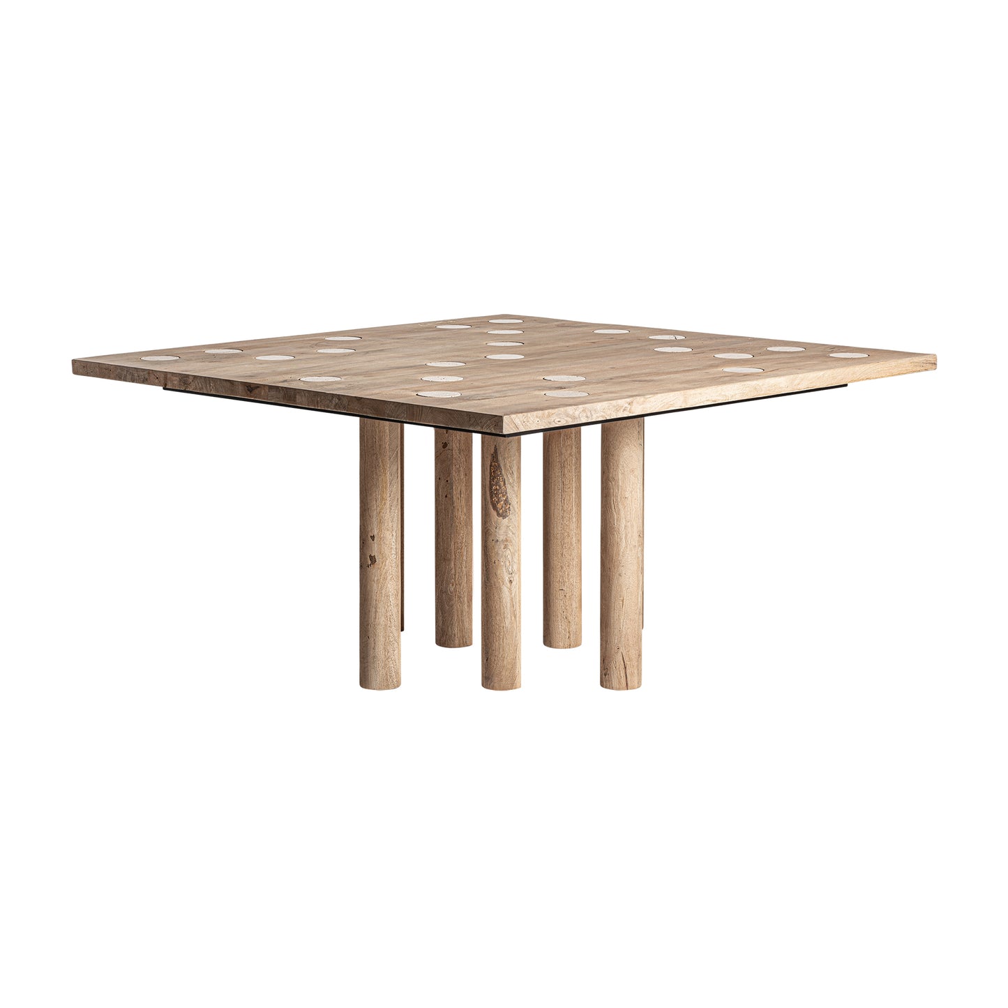 Jacquard Eettafel S.Jacquard 150x150x75 cm