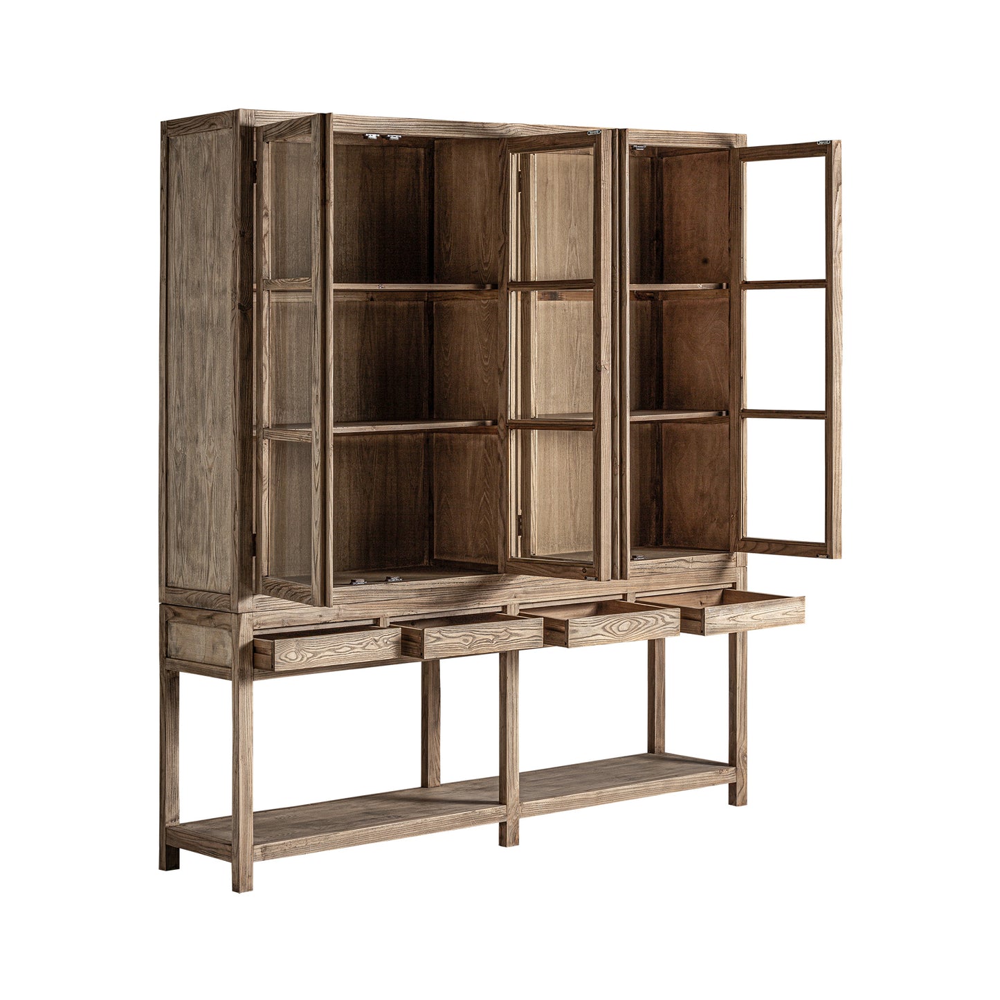 Masein Glazen Vitrinekast S.MASEIN 200x45x225 cm