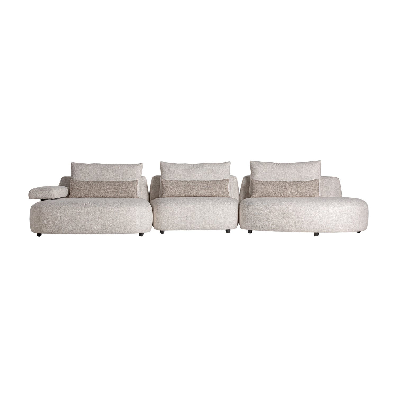 Wingles Hoekmodule Bank 162x140x70 cm