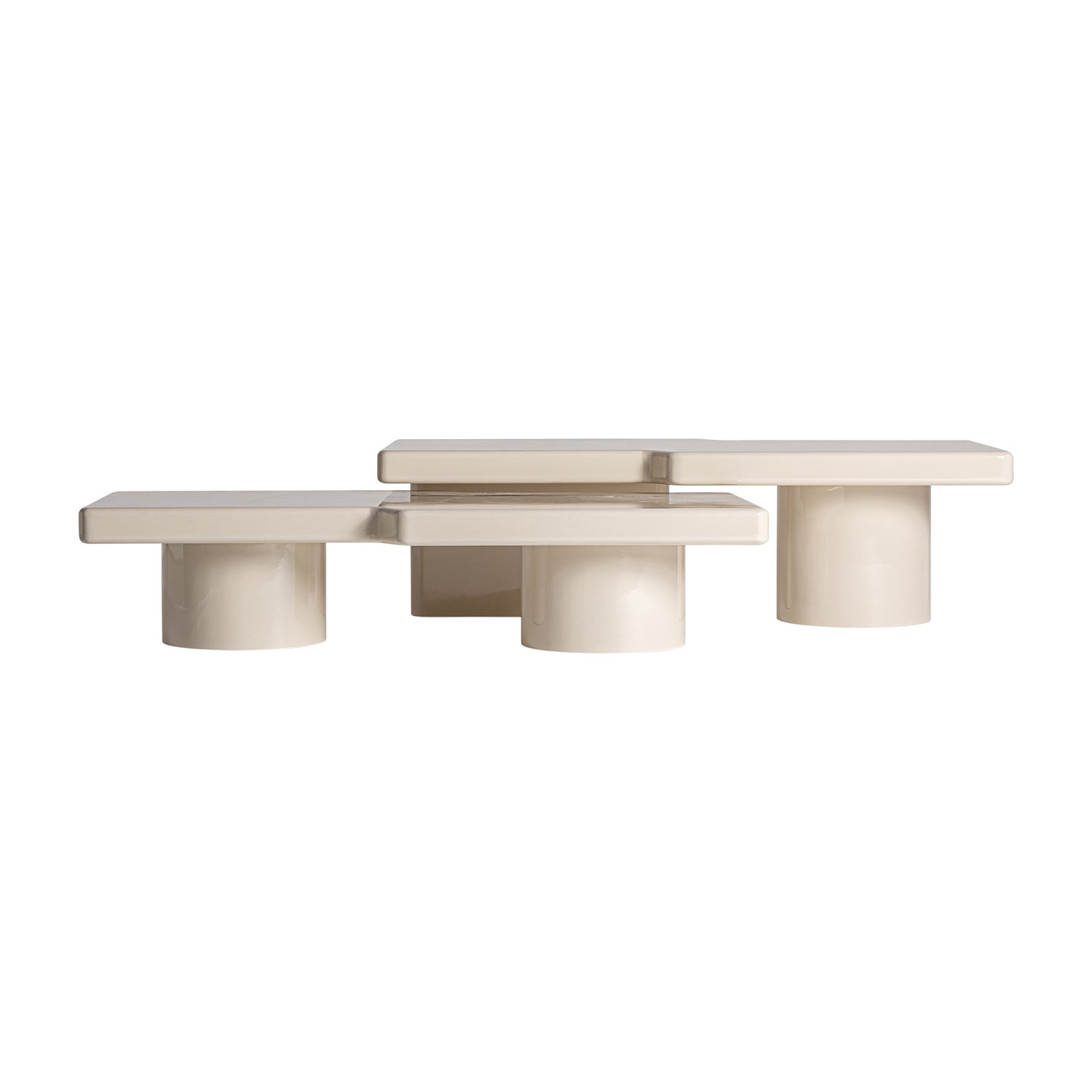 Novara Salontafel Set van 2 Stuks 151x73x43 cm