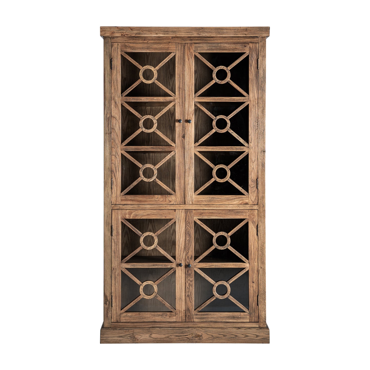 Norvik Glazen Vitrinekast 110x40x205 cm