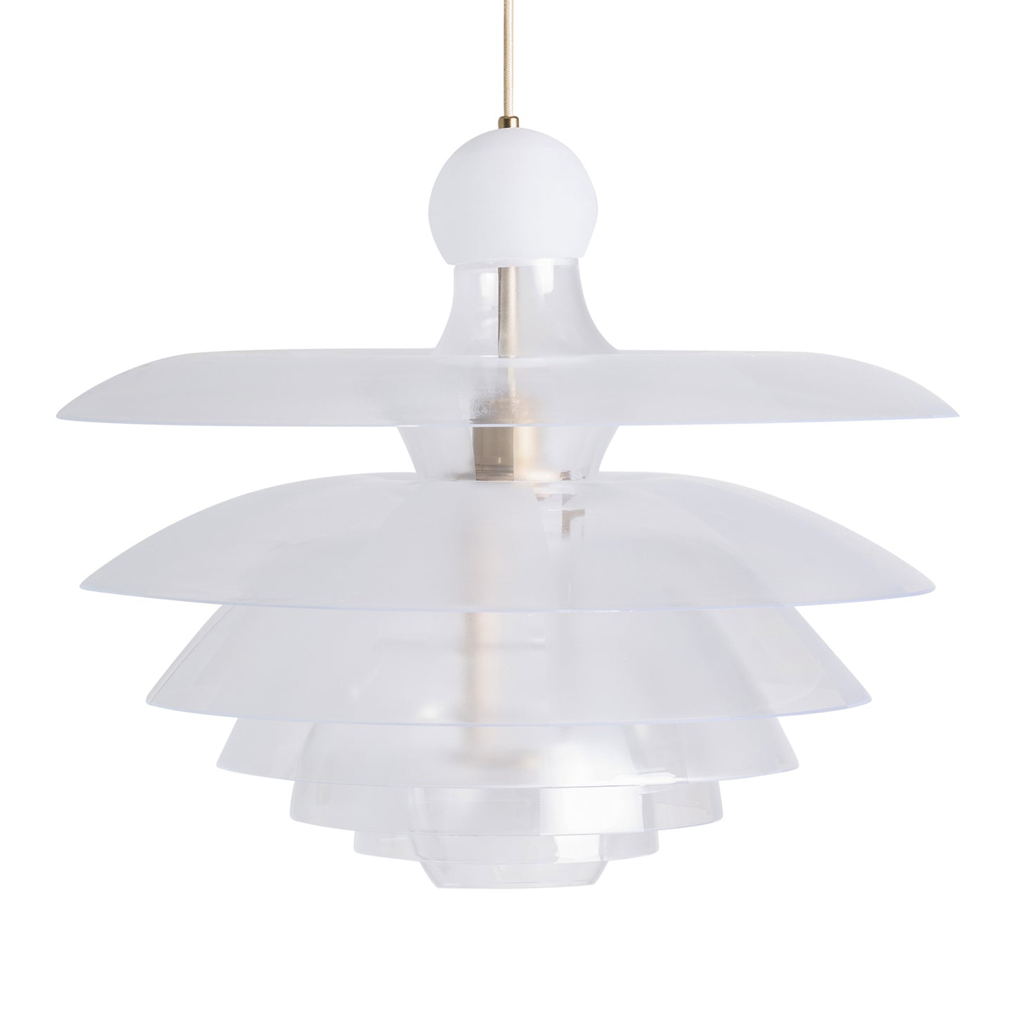 Sasha Plafondlamp Art Deco 52x52x42 cm