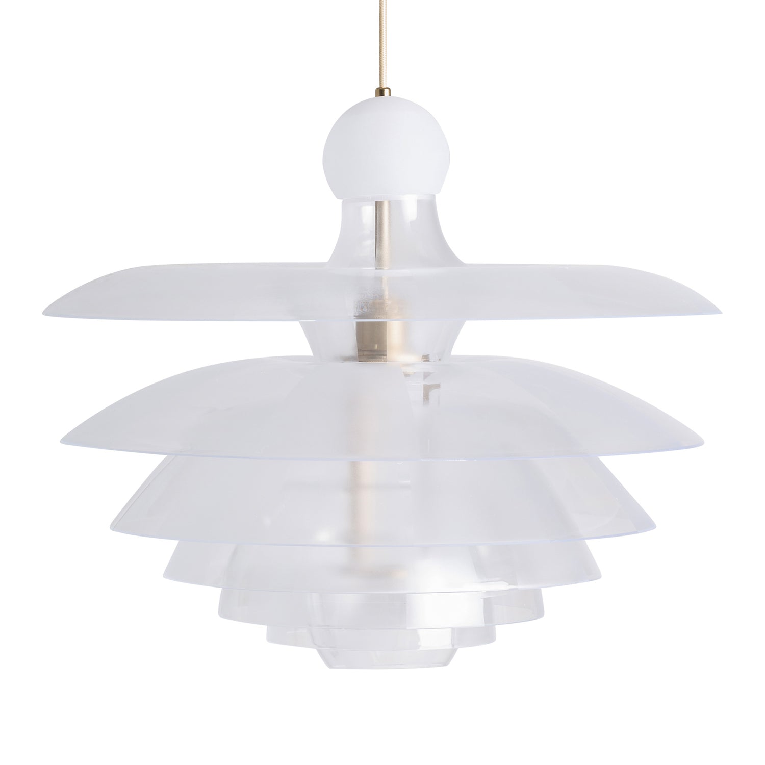 Sasha Plafondlamp Art Deco 52x52x42 cm