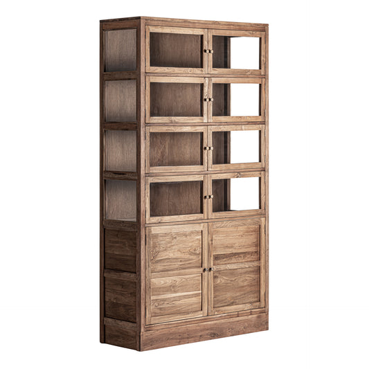 Helmond Glazen Vitrinekast 122x46x226 cm