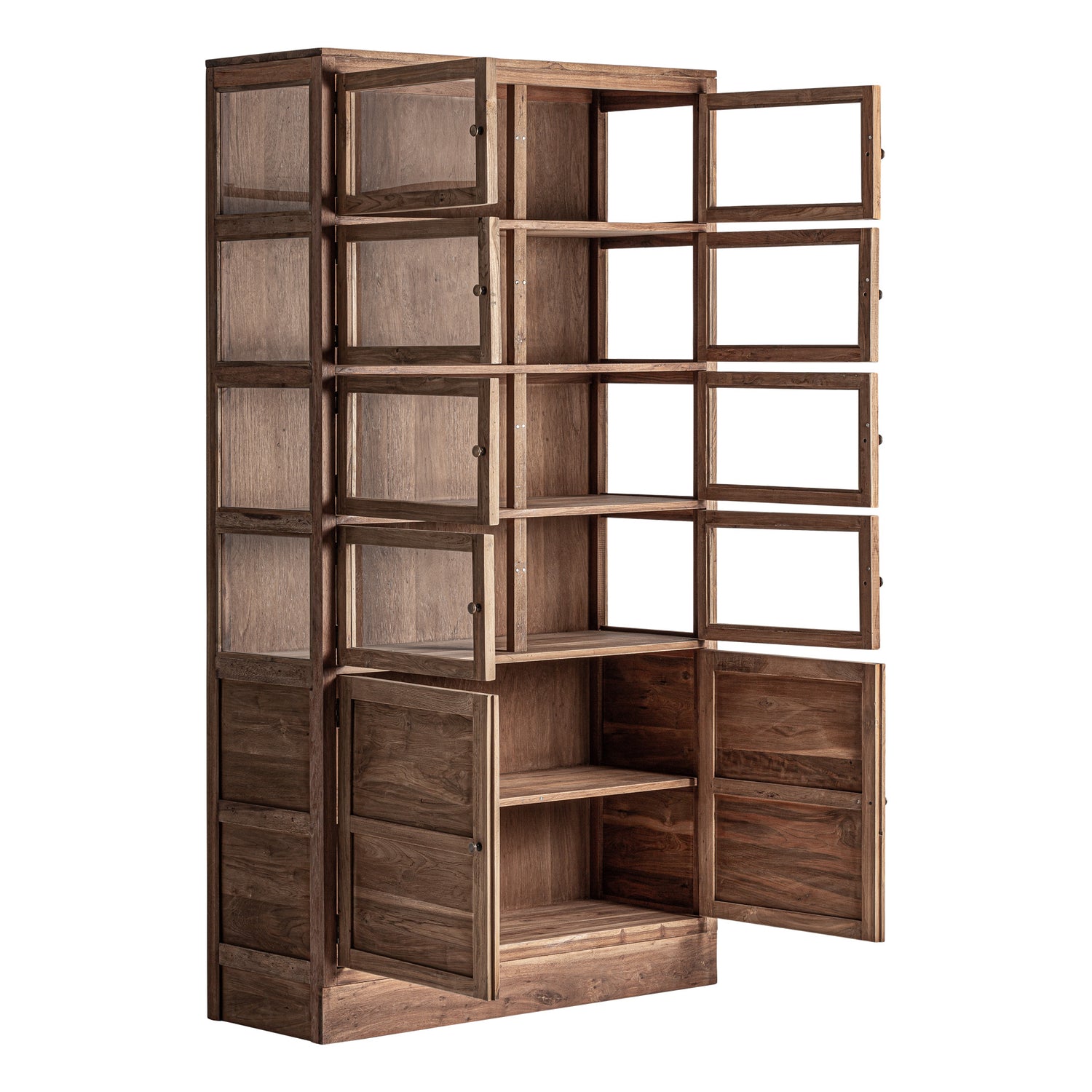 Helmond Glazen Vitrinekast 122x46x226 cm
