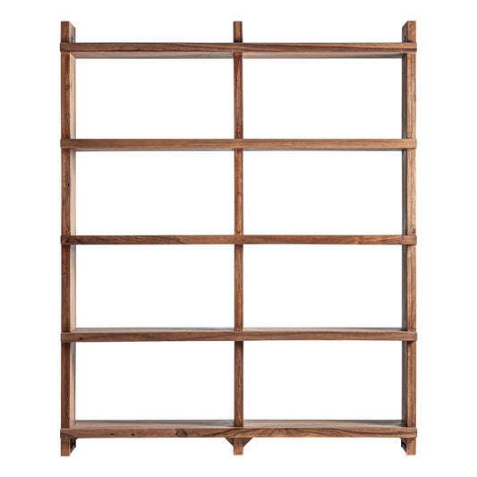 Brutalist Modulaire Boekenkast S.Brutalist 188x46x230 cm