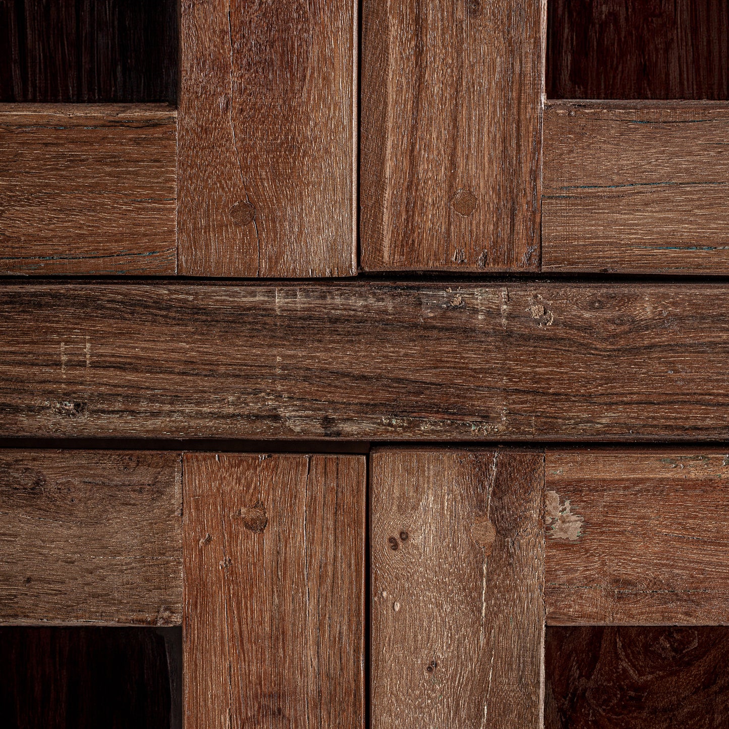 Selby Glazen Vitrinekast Rustiek 120x46x198 cm