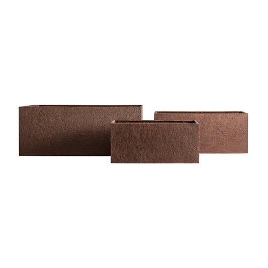 Gignac Plantenpot Set van 3 150x70x60 cm
