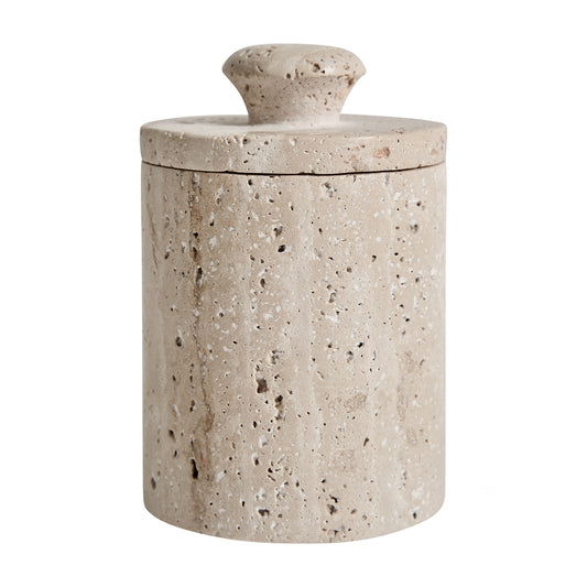 Motrus Box Travertine Crème 10x10x15 cm