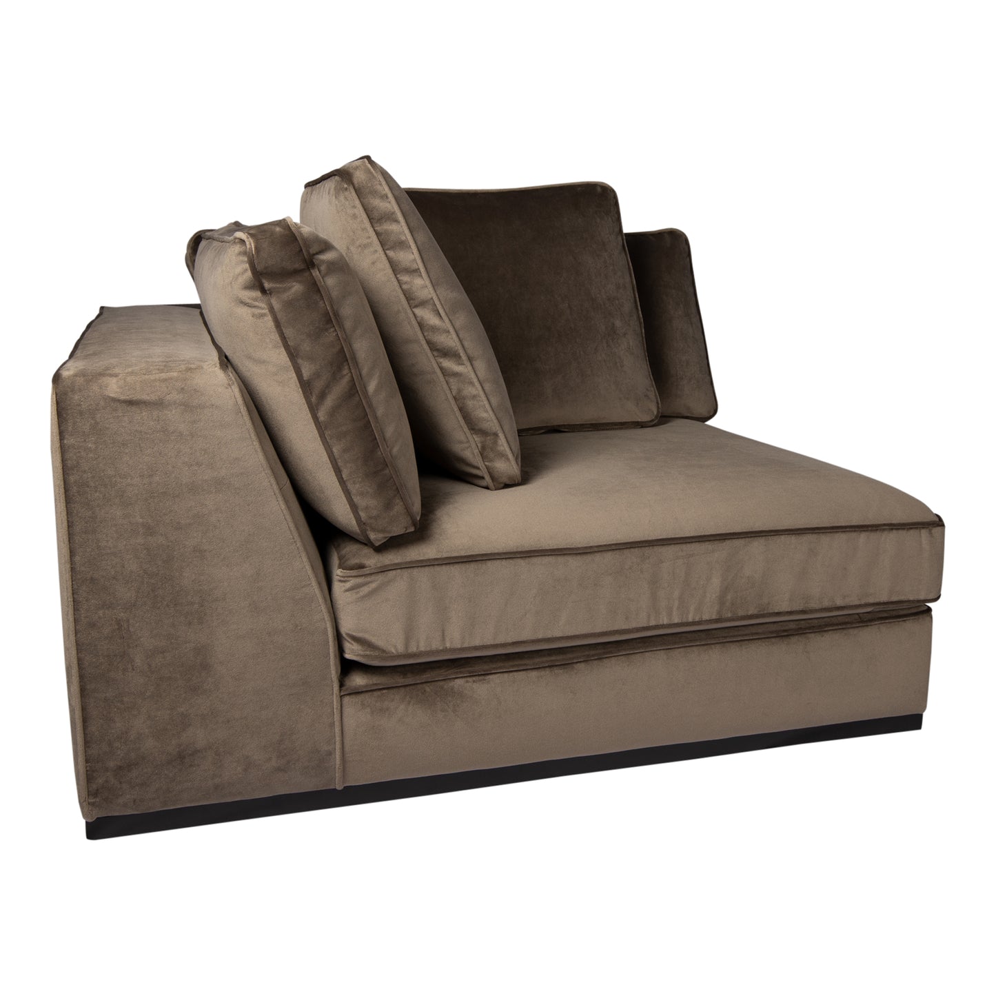 Block Sofa Corner Piece Juke 12 Taupe