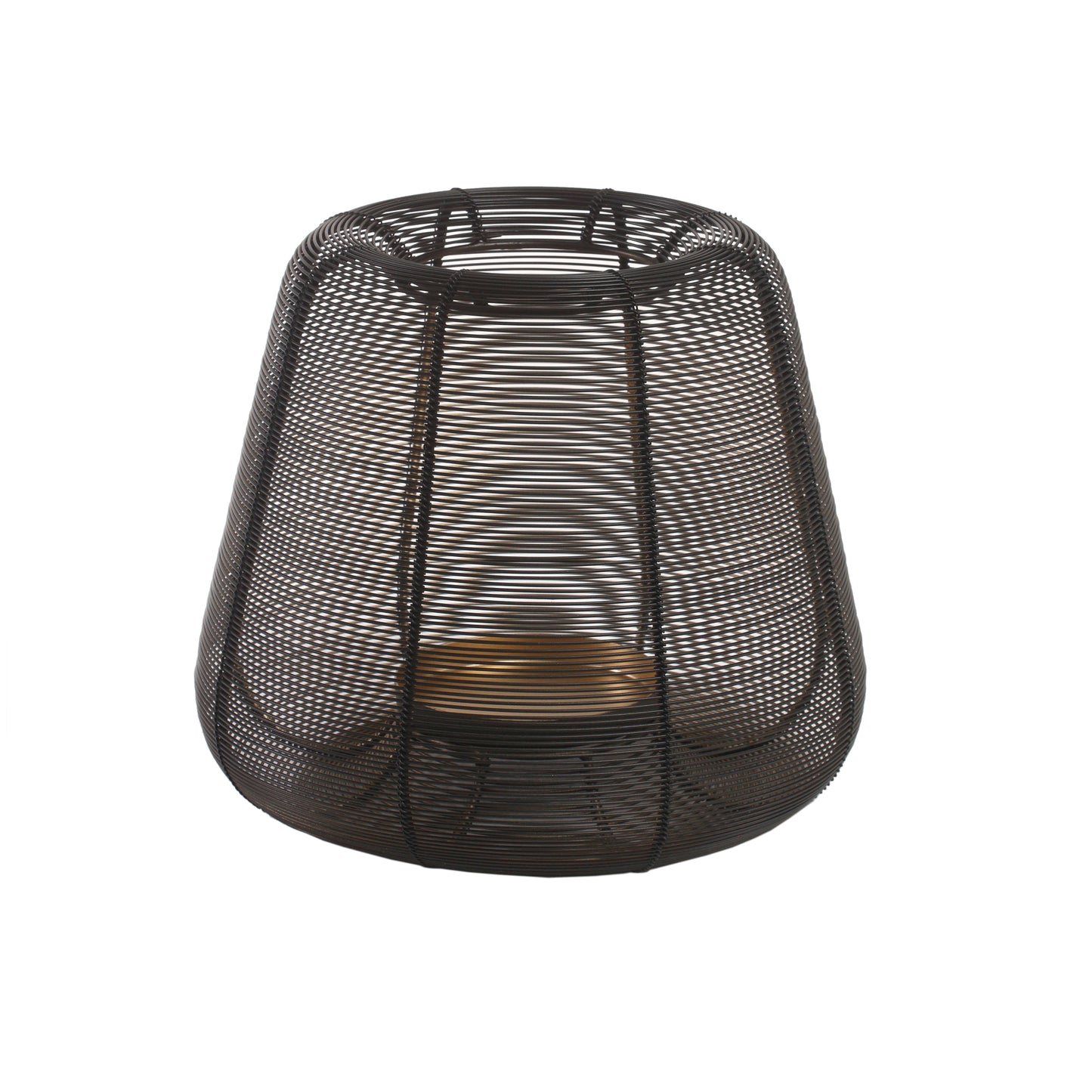 Jaden Black Iron Stormlight Small Border Round S