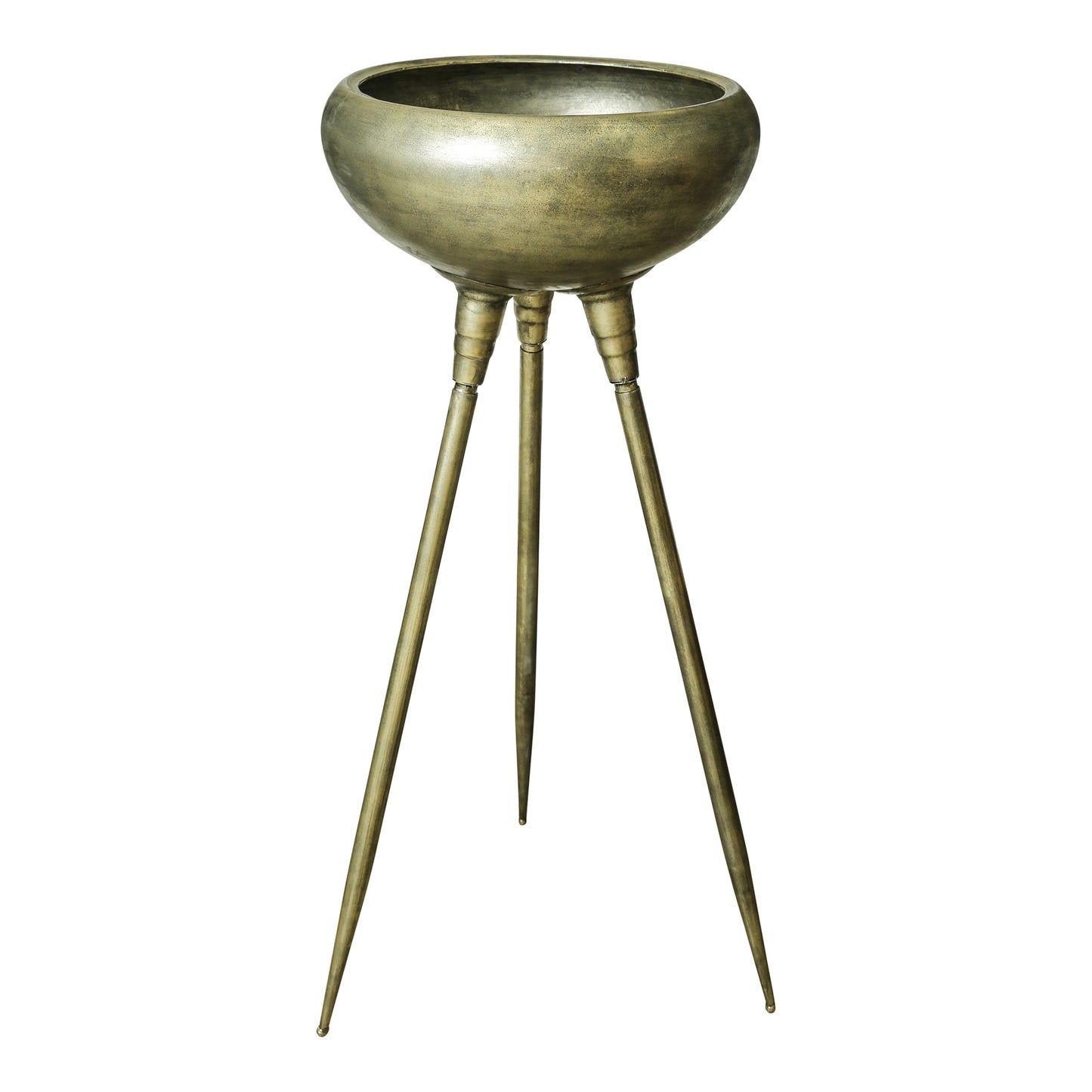 Genesis Brass Metal Planter 3 Feet Round High S