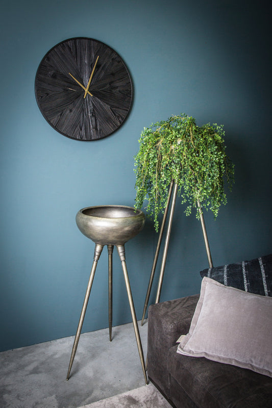 Genesis Brass Metal Planter 3 Feet Round High L