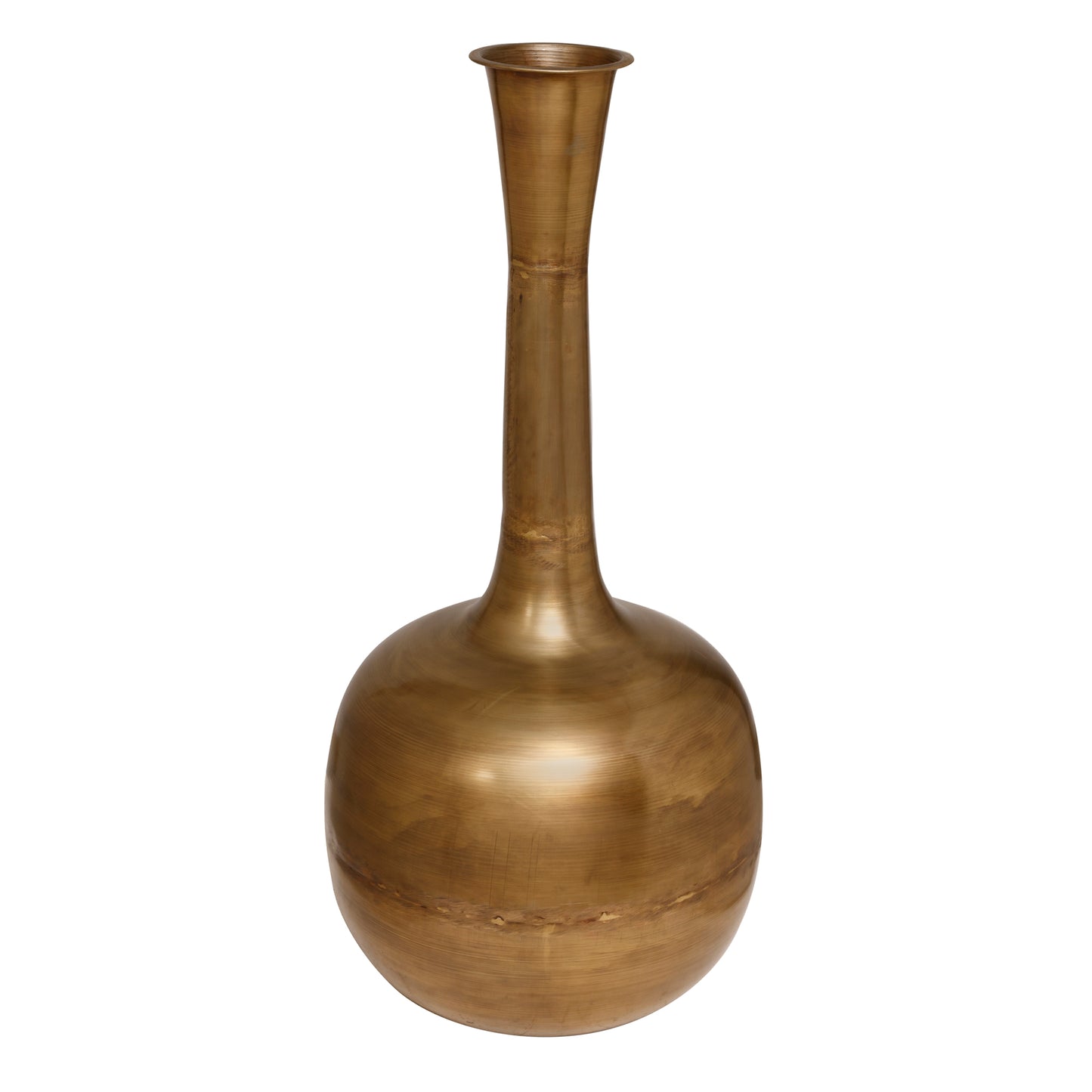 Rika Brass Antique Iron Pot With High Top S