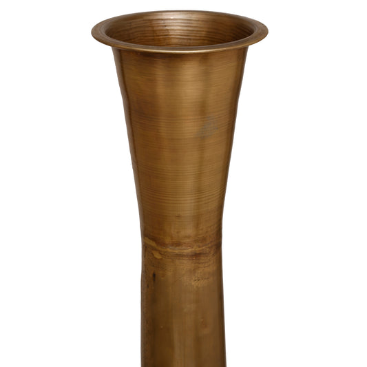 Rika Brass Antique Iron Pot With High Top S