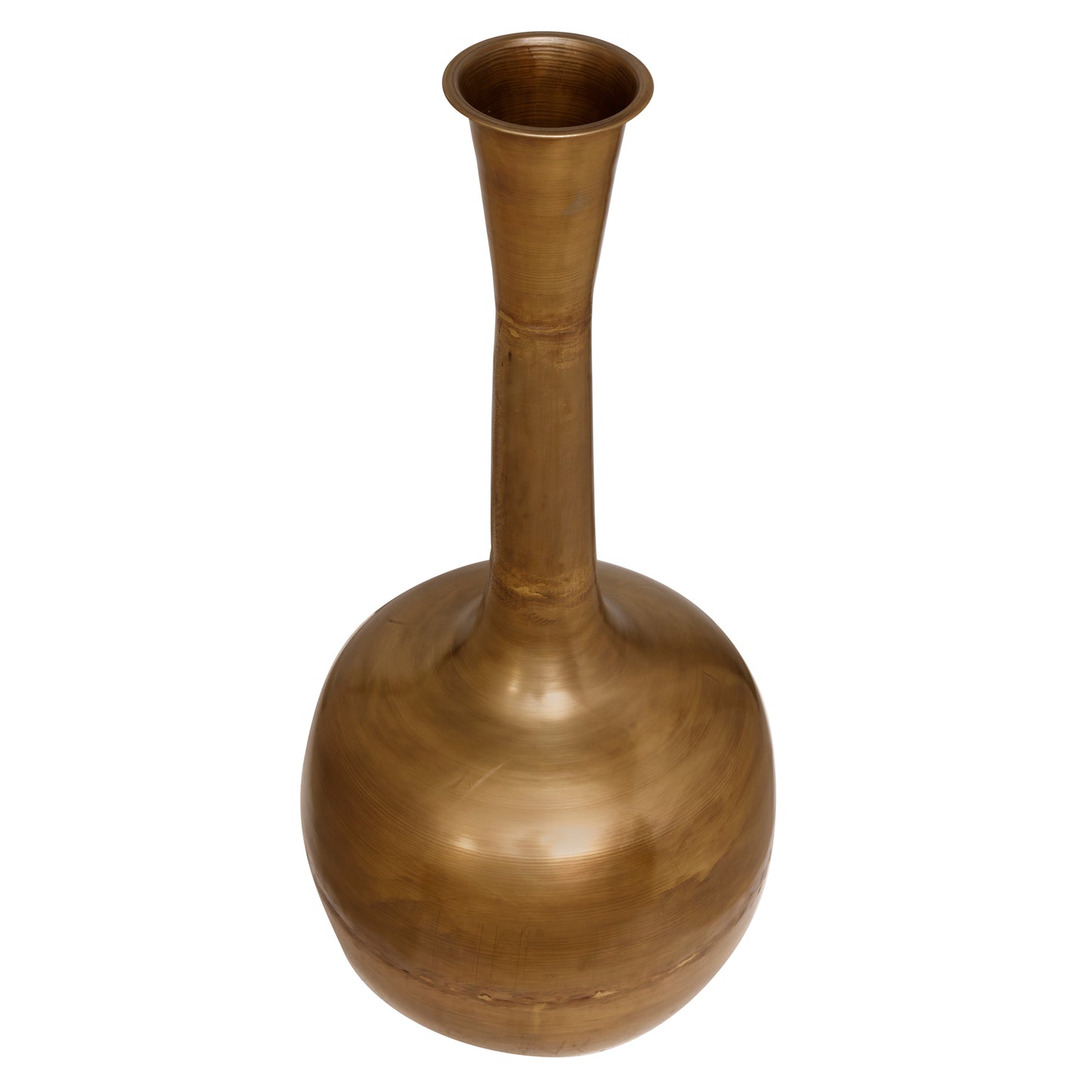 Rika Brass Antique Iron Pot With High Top S