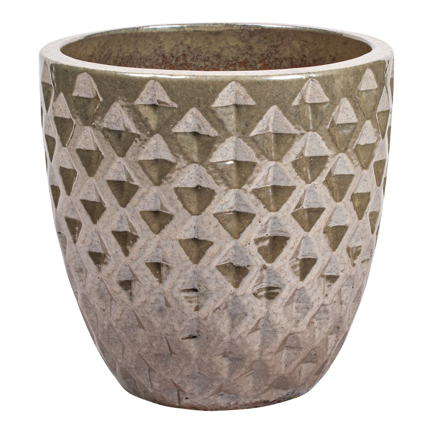 Mindy Pearl Ceramic Bombay Pot Round SV4