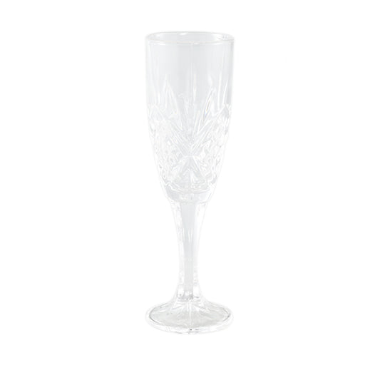 Glass Crystal Champagneglas Set van 6 Stuks - 6 Sets 21.5x6.5x6.5 cm