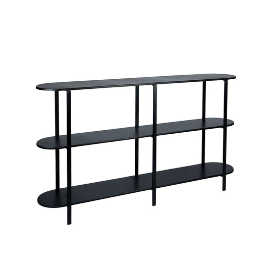 Sophisticated Metal Black Sidetable