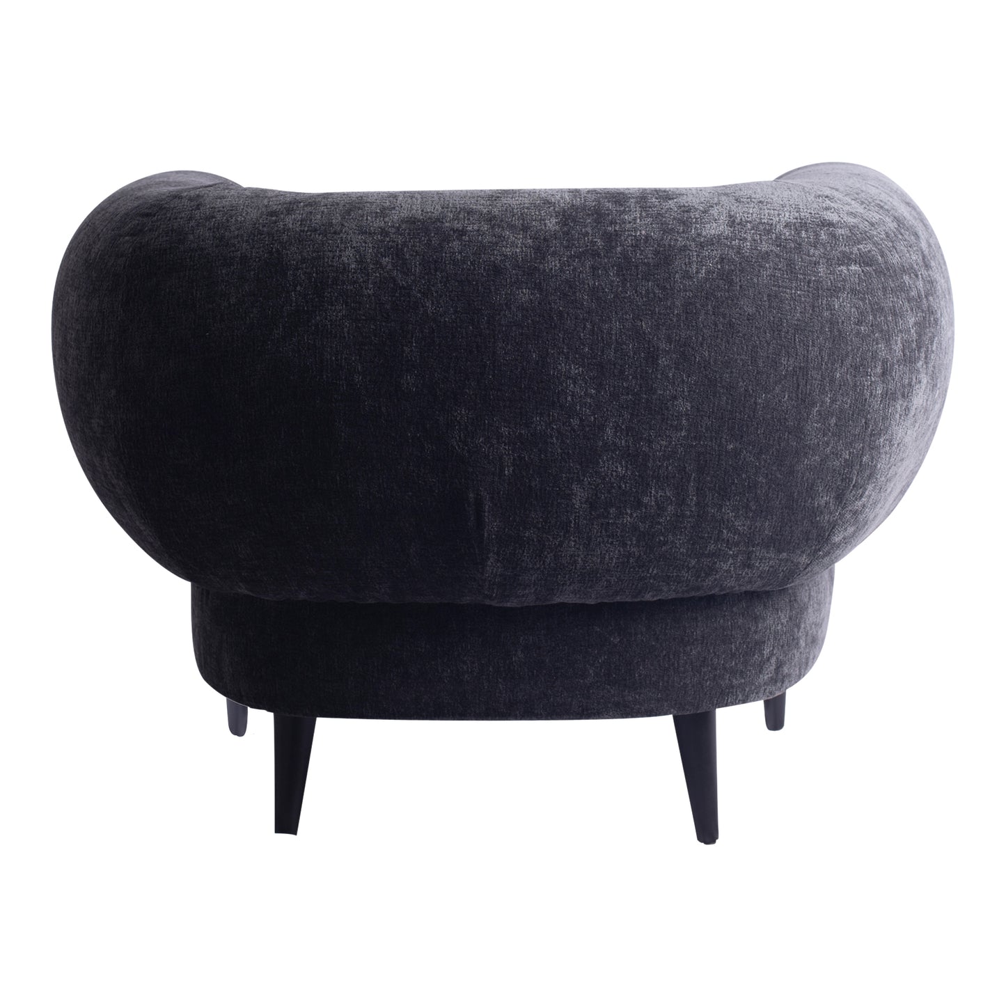 Elefan Anthracite Fauteuil Round Armrest