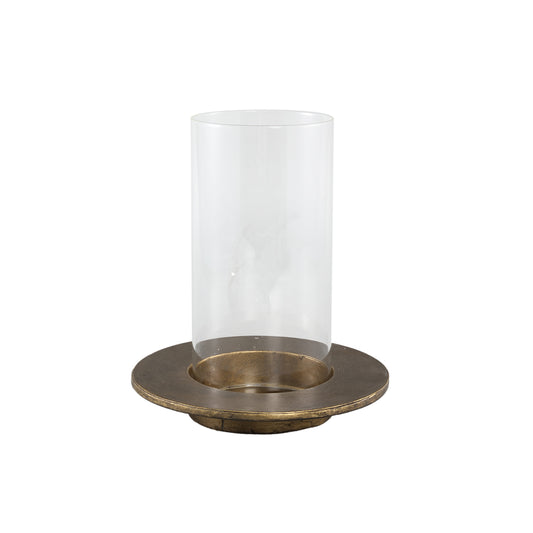 Vinder Gold Metal Stormlight Clearglass Cilinder L