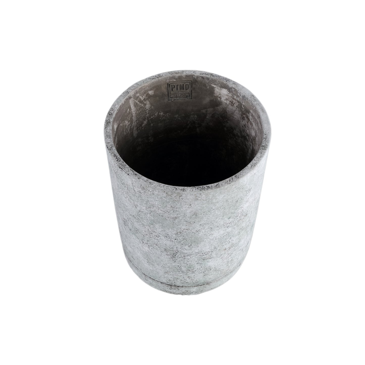 Vik Grey Cement Cylinder Pot Round L