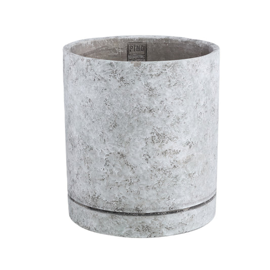 Vik Grey Cement Cylinder Pot Round XL