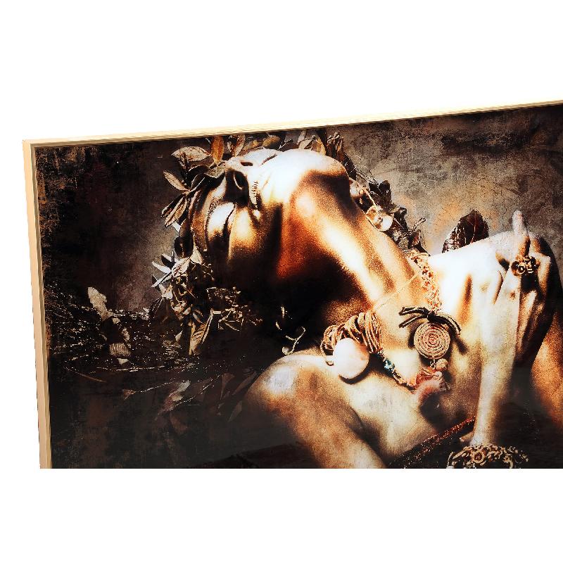 Melani Glass Art Wandpaneel Pleasure Feeling 80x120x3.5 cm