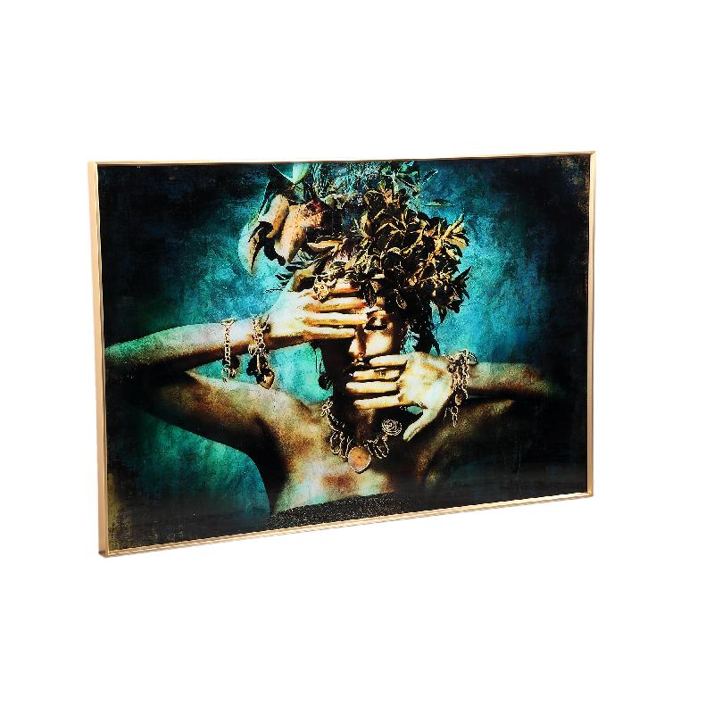 Melani Glass Art Wandafbeelding Embrace Nature Breed 80x120x3.5 cm