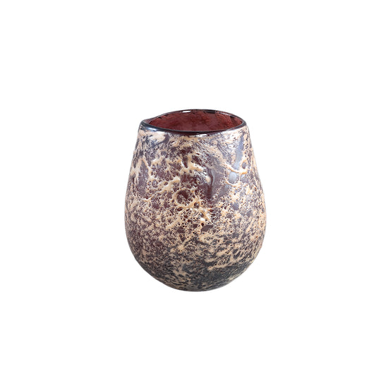 Jice Red Glass Rough Finish Stormlight Round S