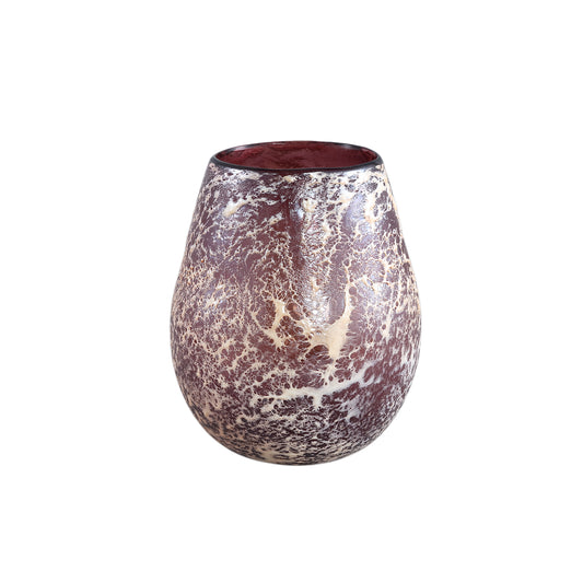 Jice Red Glass Rough Finish Stormlight Round M