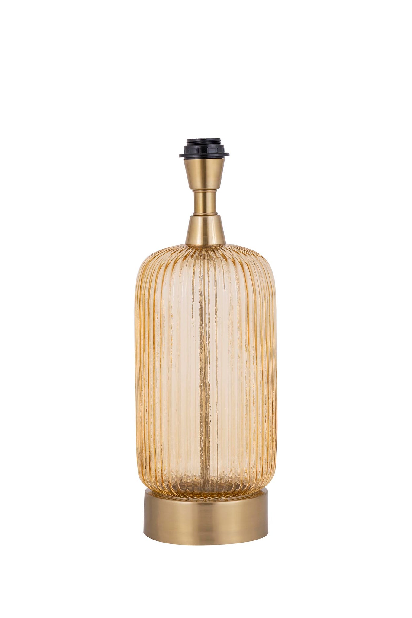 Juliet Amber Glass Lampbase Long