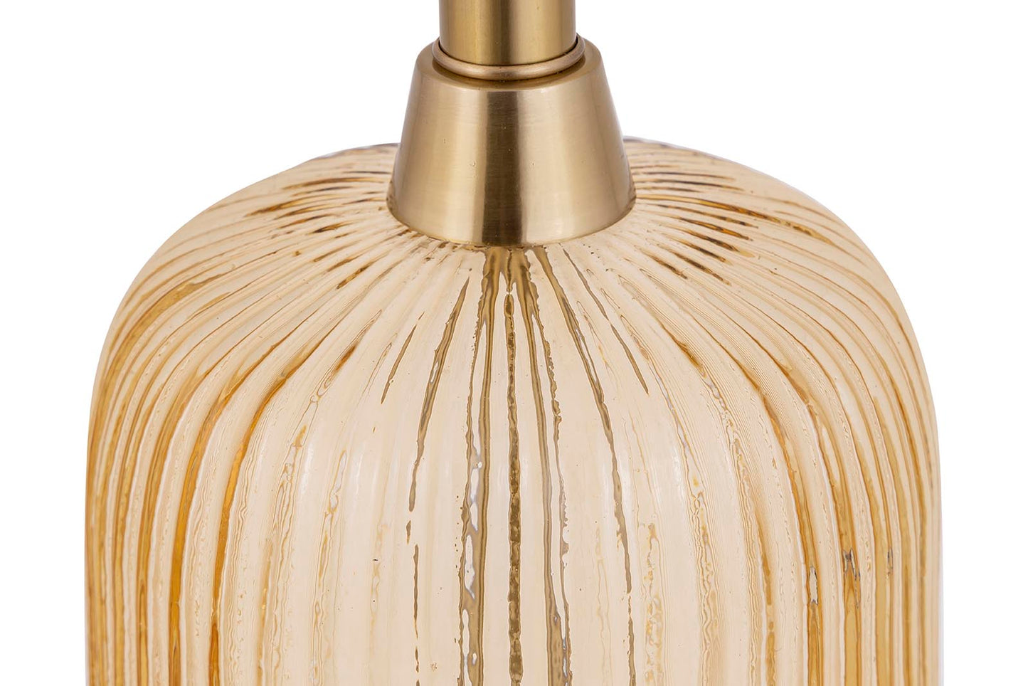 Juliet Amber Glass Lampbase Long