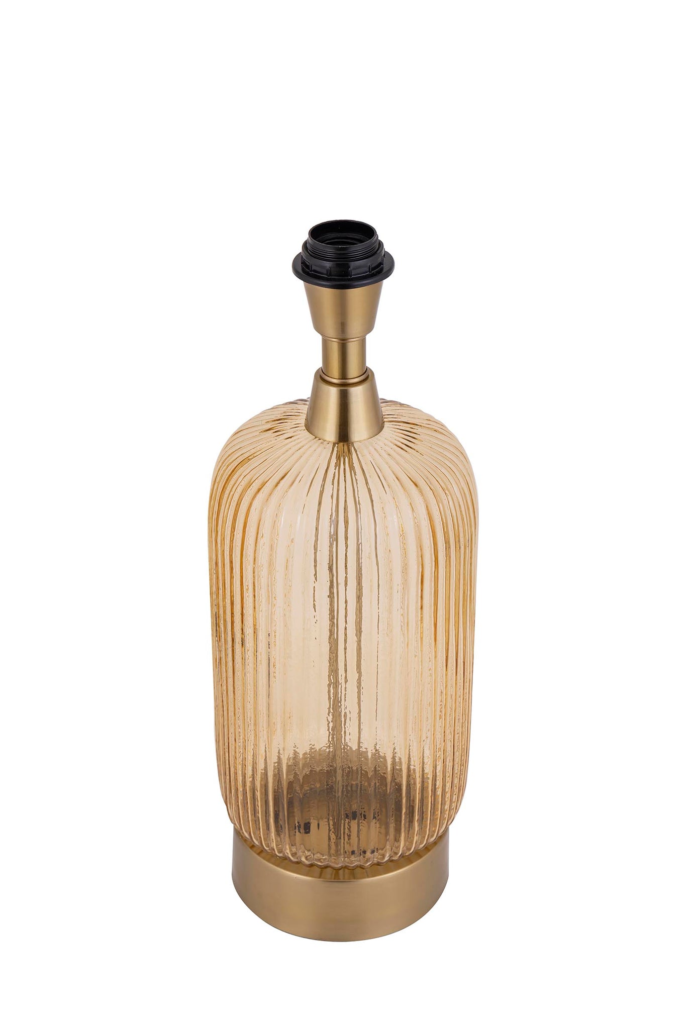 Juliet Amber Glass Lampbase Long