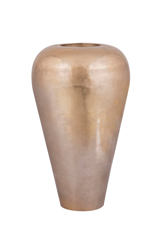 Mumbay Champagne Aluminum Pot Round S