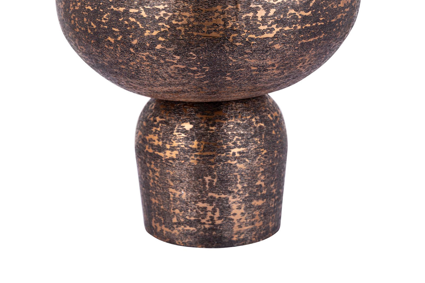 Wayan Copper Brushed Aluminum Pot With Base SV3