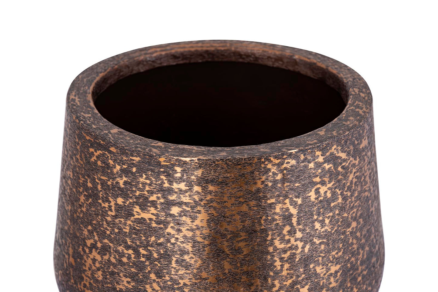 Wayan Copper Brushed Aluminum Pot With Base SV3